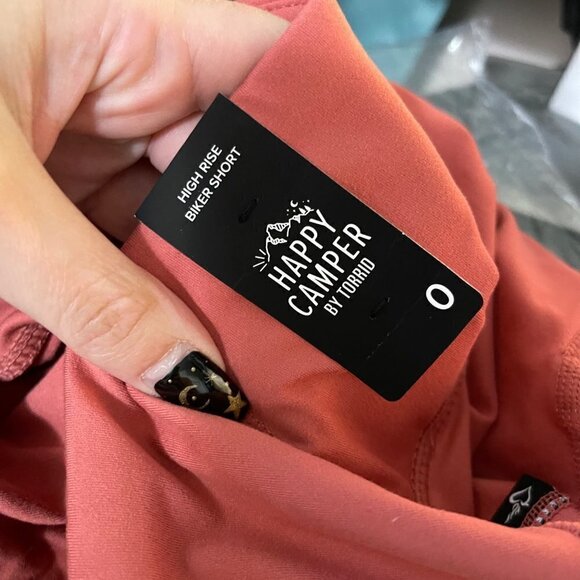 Torrid Womens NWT Pink Super Soft Performance Jersey 9 Inch Bike Shorts Large - Picture 4 of 7